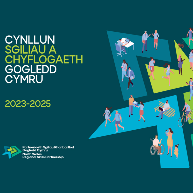 Cynllun Sgiliau a Chyflogaeth Gogledd Cymru 2023-25